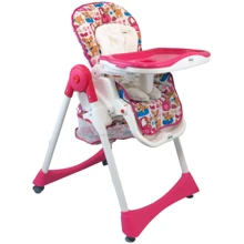 Стульчик для кормления Alexis-Babymix YB602A pink: Тип Высокий стульчик