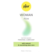 Пробник лубриканта pjur Woman Aloe 2 мл з екстрактом алое, зволожуючий, без парабенів: Для кого Для жінок