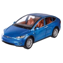 Машинка инерционная АвтоПром Tesla Model X 7574С 1:22 (Синий): Тип Готовая модель
