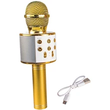 Игрушка Qunxing Микрофон золотой (WS-858-2): Производитель QUNXING