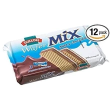 Вафли Gullon Mix Nata-Choko, шоколадные 210 г (WT2645): Вес нетто 210 г