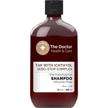 The Doctor Tar with Ichthyol&Sebo-stop Complex Шампунь для волос Дегтярный с ихтиолом 355 ml: Пол Для женщин