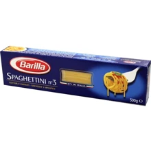 Спагеті Barilla Spaghettini n.3 500 г (DL2428): Вага нетто 500 г