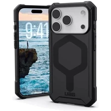 Чехол для iPhone Urban Armor Gear UAG Essential Armor Magsafe Black (114540114040) for iPhone 17 Pro: Цвет черный