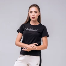 Спортивна футболка Peak FW601262-BLA 40 чорна: Сезон Всесезон