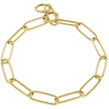 Ошейник для собак Sprenger Collar Long Link длинное звено 3 мм полированная латунь 50 см (39749): Производитель Sprenger