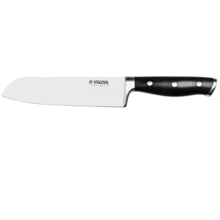 Ніж Vinzer Santoku 17.8 см (89282): Лезо високовуглецева сталь