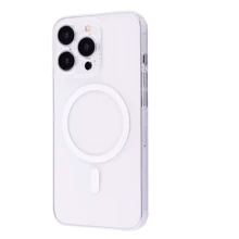 Чехол для iPhone WAVE Premium Crystal Case with MagSafe for iPhone 14 Pro: Цвет прозрачный