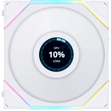 Кулер Lian Li Uni Fan TL LCD 120 White (G99.12TLLCD1W.00): Уровень шума, dB 27