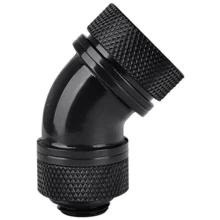 Система охлаждения Thermaltake Pacific G1/4 PETG Tube 45-Degree Compression 16mm OD – Black (CL-W096-CA00BL-A): Назначение Для охлаждающего контура СВО