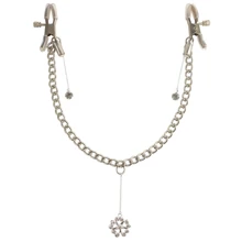 Затискачі для сосків з кулоном Fetish Fantasy Crystal Nipple Clamps: Виробник Pipedream