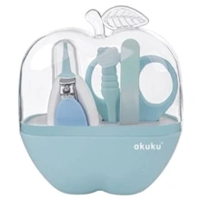 Маникюрный набор Akuku Яблоко, голубой (A0043): Производитель Akuku