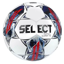 Мяч для игры Select FUTSAL SUPER TB v22 футзальный бело-красный Уни 4 (361346-471): Вид Футзальные