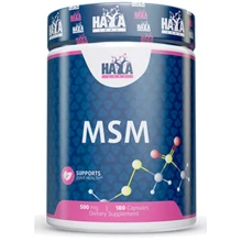 Haya Labs MSM 500 мг Метилсульфонілметан 180 капсул: Тип MSM