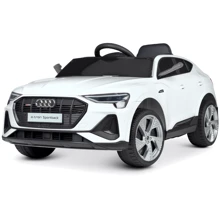 Детский электромобиль Bambi Racer Audi e-tron 60W, белый (M 4806EBLR-1): Вид автомобиль