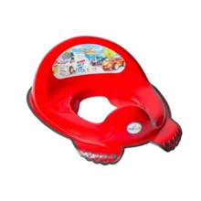 Накладка на унитаз антискользящая Tega Cars CS-002 red: Цвет красный