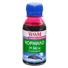 Чернила WWM HP № 22/134/136 100г Magenta (H34/M-2): Цвет Magenta