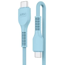Кабель ArmorStandart Cable USB-C to USB-C 3A 1m Blue (ARM65292): Тип USB-C - USB-C