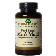 Form Labs Food Based Mens Multi 120 tabs: Форма выпуска Таблетки