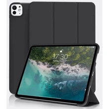 Аксессуар для iPad BeCover Tri Fold Soft TPU Silicone Black for iPad Pro 13 2024 M4 (711750): Цвет черный