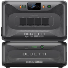 Зарядная станция Bluetti Apex 300 3840W + 1 Home Battery Backup B300K 5529.6Wh: Емкость аккумулятора, Вт/ч 5529.6