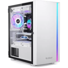 Корпус PCCooler Platinum LM300 ARGB White: Форм-фактор материнской платы MicroATX