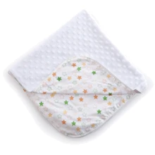 Плед Twins Dolce Minky 80x80 см белый (1465-P-033): Тип Плед