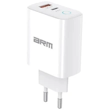 Зарядное устройство ArmorStandart Wall Charger 2xUSB-C+USB PD 30W White (ARM69689): Особенности Power Delivery (PD), Быстрая зарядка, USB-C