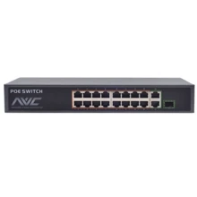 Мережевий комутатор NVC NVC-1816GSR: Порти тільки Fast Ethernet (10/100)