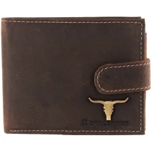 Чоловічий портмоне Buffalo Wild коричневий (DNK-05L-BAW-TAN): Стать Мужской
