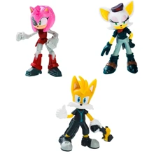 Набір ігрових фігурок Sonic Prime Ребел Руж, Тейлз, Рості Роуз 3 фігурки 6.5 см (SON2020C): Тип Набор игровых фигурок
