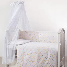 Постельный комплект 6 эл. Twins Eco Line New 4091-E-023, Bunnies pink, розовый: Тип постельный комплект