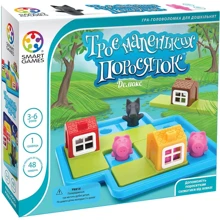 Настольная игра Smart Games Три маленьких поросенка SG 023 UKR: Производитель Smart games