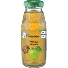 Сок GERBER яблочный для детей с 3 месяцев (7613033520488): Тип Соки