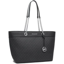 Жіноча сумка тоут Michael Kors чорна (193599230993): Стать жіночий