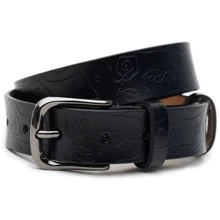 Женский ремень Borsa Leather черный (CV1ZK-045-black): Пол Женский