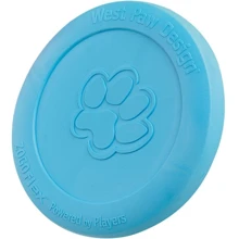 Игрушка для собак West Paw Zisc Large Aqua Фрисби большая голубая 22 см (ZG031AQA): Производитель West Paw