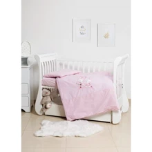 Сменная постель Twins Limited Dog & cat pink, розовый (3 эл) (3099-TL-004): Тип постельный комплект