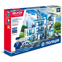 Конструктор Iblock Поліція 1215 дет. (PL-920-121): Виробник Iblock