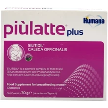 Диетическая добавка Humana Piulatte Plus 70 г x 14: Тип Витаминные напитки