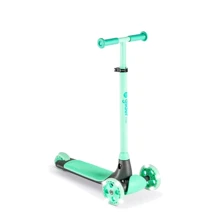 Самокат YVolution YGlider KIWI Зелений Y101259: Количество колес 3