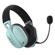 Наушники Hator Hyperpunk 2 Wireless Tri-mode Black/Mint (HTA-858): Тип конструкции полноразмерные