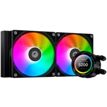 Кулер ID-COOLING Space LCD SL240 XE Black: Рівень шуму, dB 35.2