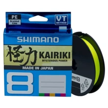 Шнур Shimano Kairiki 8 PE 150m 0.19mm 12.0kg: Тип Шнур
