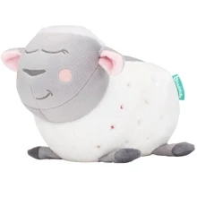 Нічник Badabulle Sheep Plush плюшева овечка (B015007): Особливості Регулируемая яркость подсветки, с проекцией, Регулируемая громкость, звуковое сопровождение, Автоотключение, Белый шум
