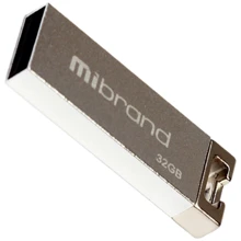 USB-флешка Mibrand 32GB Сhameleon Silver USB 2.0 (MI2.0/CH32U6S): Стандарт USB USB 2.0