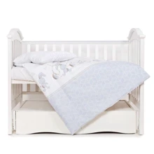 Сменная постель 3 эл. Twins Eco Line 3090-E-026, Best friend grey, серая: Тип постельный комплект