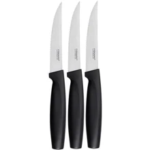 Набір кухонних ножів Fiskars Functional Form з зубчастим лезом 3 шт. (1014280): Найменування Набір ножів
