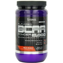 Аминокислота для спорта Ultimate Nutrition Flavored BCAA 12,000 Powder 228 g /30 servings/ Fruit Punch: Вкус Фруктовый пунш