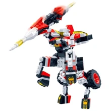 Конструктор-трансформер BanBao Mech 2 Багряний лицар 272 елм. (6320): Виробник BanBao